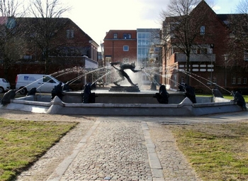 Springvand, Troldespringvandet i vejen Kommune. springvand_troldespringvandet_i_vejen_kommune